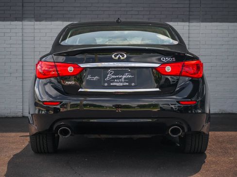Used 2016 INFINITI Q50 Red Sport 400 AWD/4WD image 6