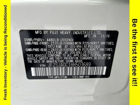 Used 2017 Subaru Forester 2.5i Premium image 30