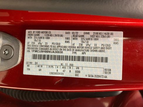 Used 2022 Ford Escape SEL w/ Class II Trailer Tow Package image 14