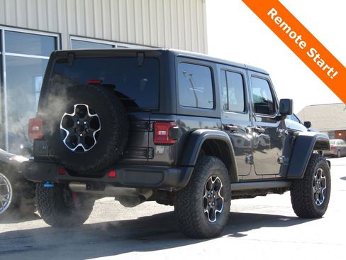 Used 2023 Jeep Wrangler Unlimited Rubicon 4xe w/ Cold Weather Group image 3