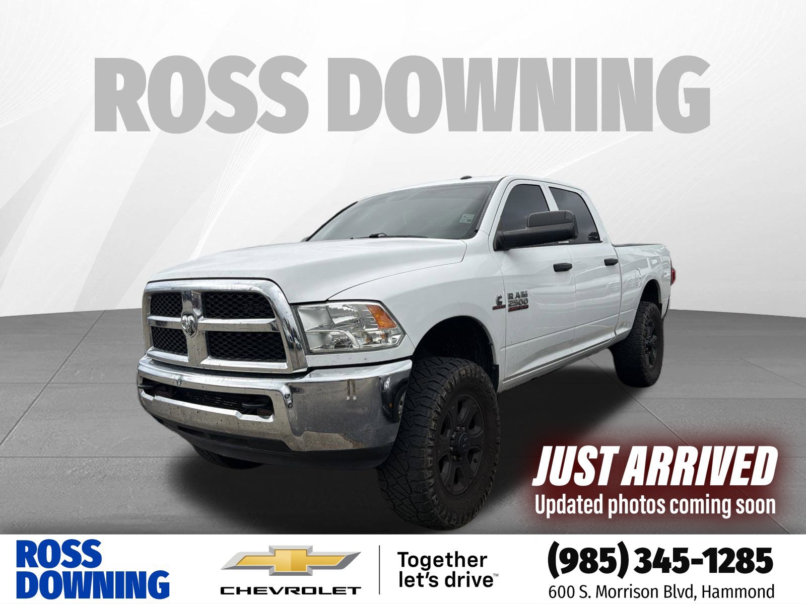 Used 2016 RAM 2500 Tradesman w/ Chrome Appearance Group AWD/4WD image 1