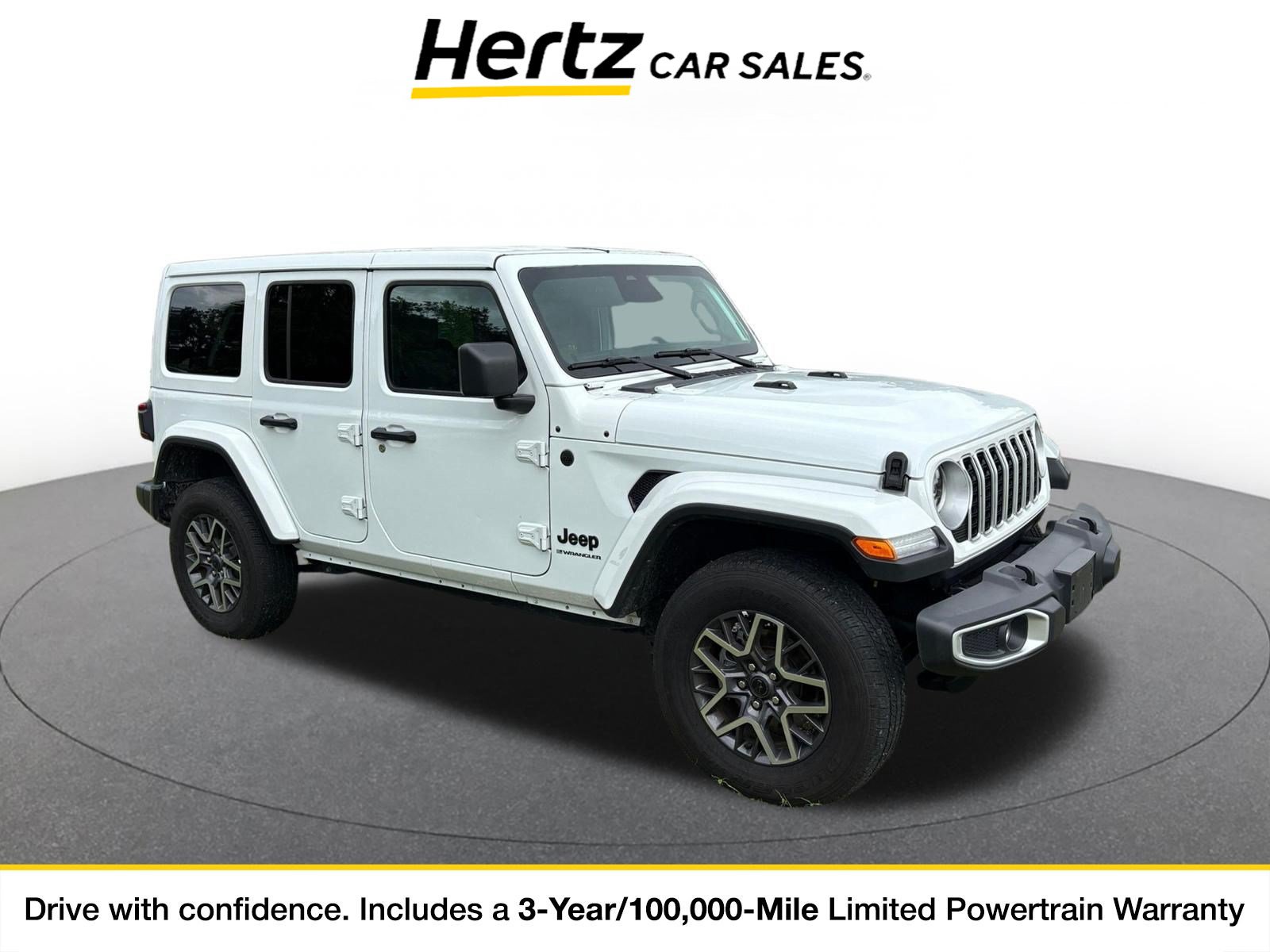 Used 2025 Jeep Wrangler Unlimited Sahara AWD/4WD image 1