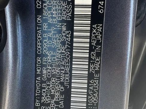 Used 2012 Toyota Corolla L image 9