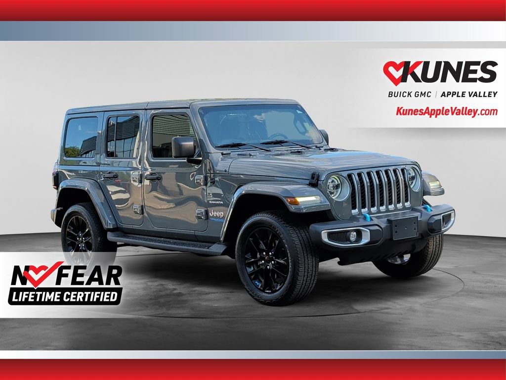 Used 2022 Jeep Wrangler Unlimited Sahara w/ Cold Weather Group AWD/4WD image 1
