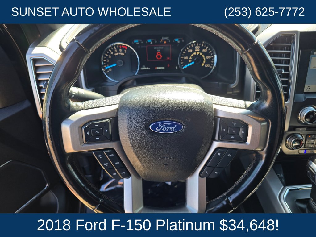 Used 2018 Ford F150 Platinum w/ Max Trailer Tow Package AWD/4WD image 26