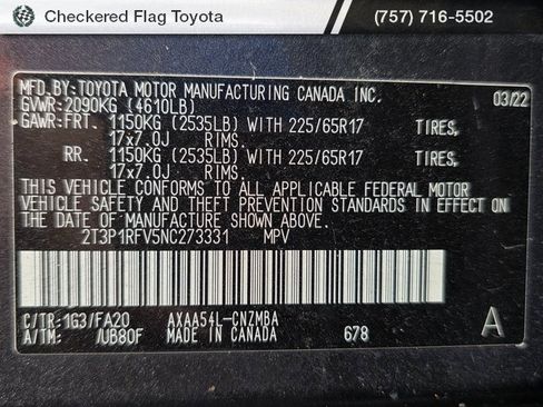 Used 2022 Toyota RAV4 XLE image 22