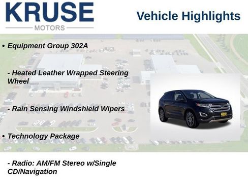 Used 2015 Ford Edge Titanium w/ Equipment Group 302A AWD/4WD image 14