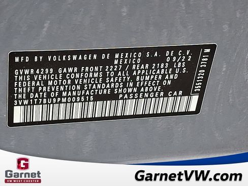 Certified 2023 Volkswagen Jetta GLI Autobahn w/ GLI Black Package image 29