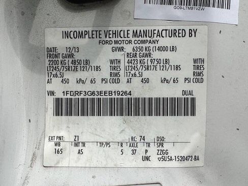 Used 2014 Ford F350 XL w/ XL Value Package RWD image 12