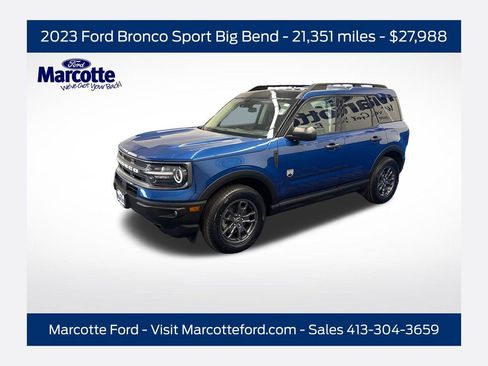 Certified 2023 Ford Bronco Sport Big Bend w/ Convenience Package AWD/4WD image 1