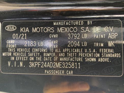 Used 2021 Kia Forte LXS FWD image 33