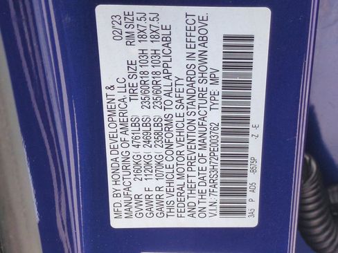 Certified 2023 Honda CR-V EX-L image 28