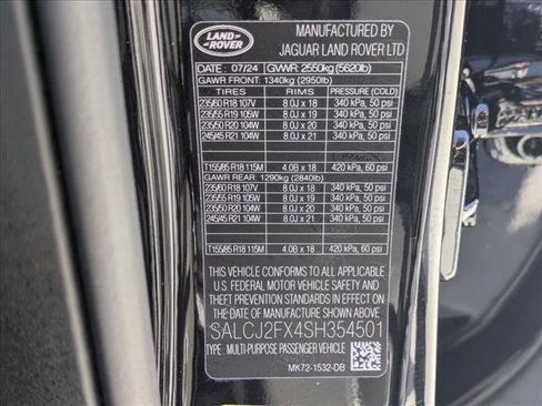 Certified 2025 Land Rover Discovery Sport S AWD/4WD image 27