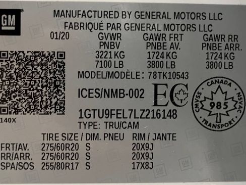 Used 2020 GMC Sierra 1500 Denali w/ Technology Package AWD/4WD image 61