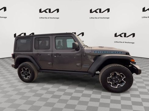 Used 2023 Jeep Wrangler Unlimited Rubicon 4xe w/ Cold Weather Group AWD/4WD image 3