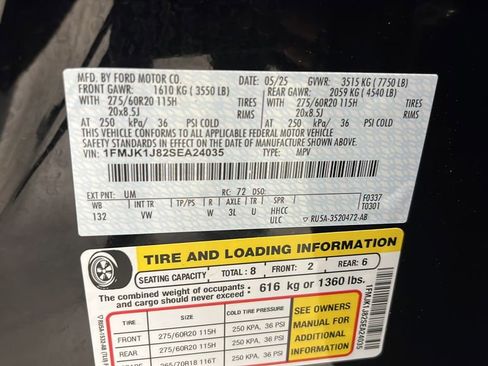 Used 2025 Ford Expedition Max Active AWD/4WD image 30