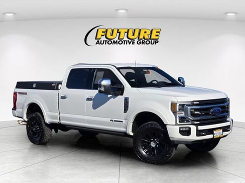 Certified 2022 Ford F350 Platinum w/ Tremor Off-Road Package AWD/4WD image 1