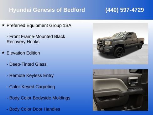 Used 2017 GMC Sierra 1500 4x4 Double Cab w/ Elevation Edition image 14