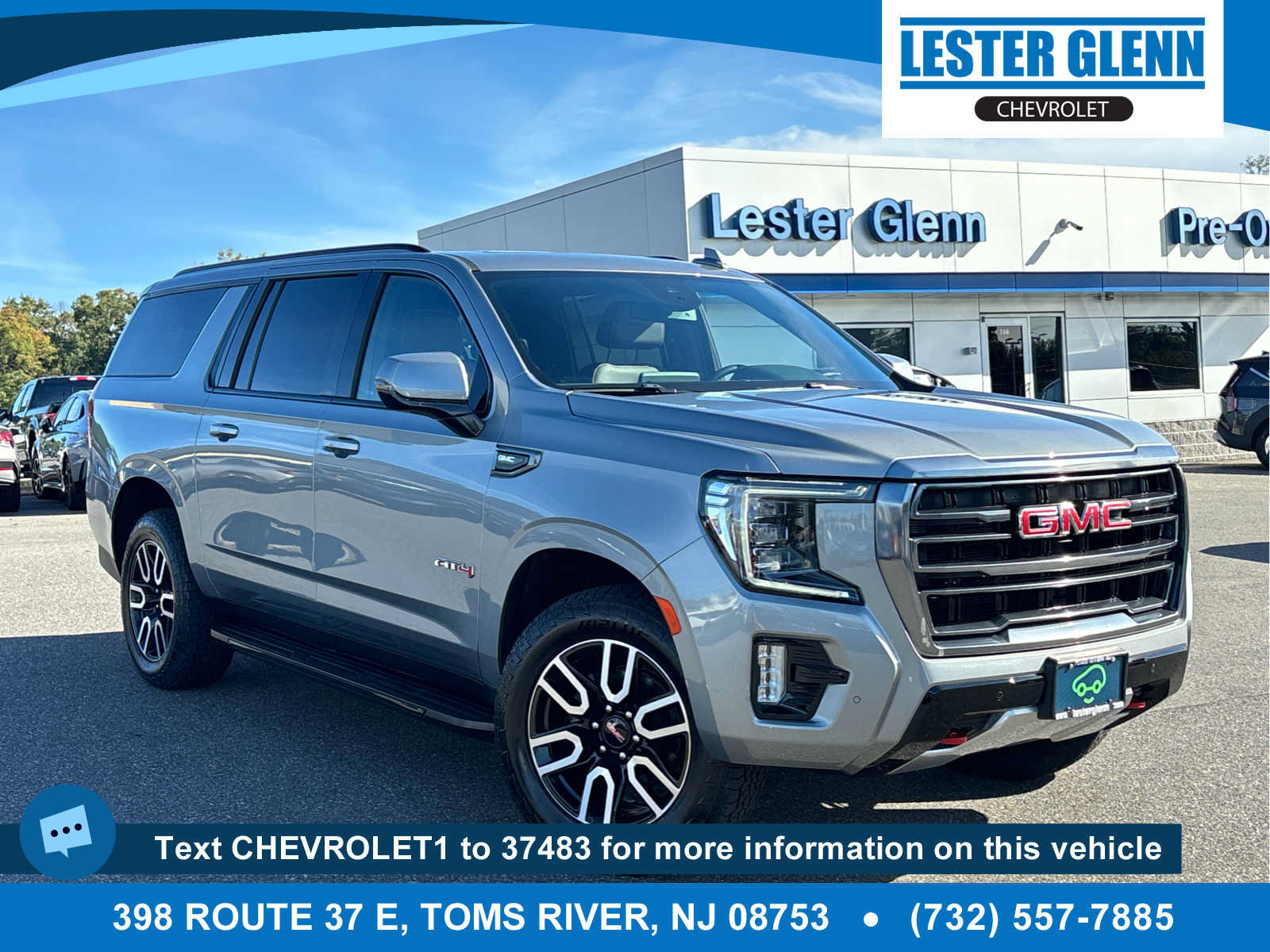 Certified 2023 GMC Yukon XL AT4 w/ Max Trailering Package AWD/4WD image 1