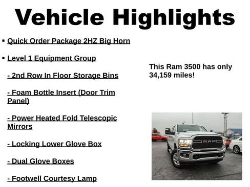 Used 2024 RAM 3500 Big Horn image 33