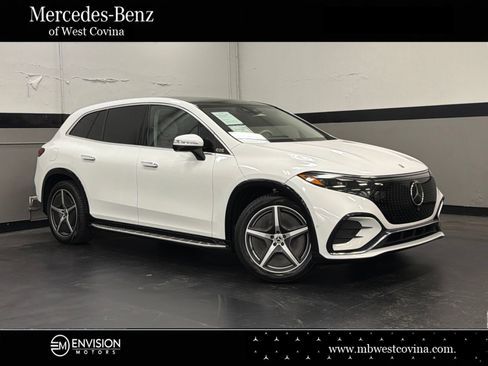 Used 2023 Mercedes-Benz EQS 450+ SUV w/ AMG Line Exterior Package image 1