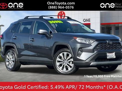 Certified 2020 Toyota RAV4 Limited FWD image 1