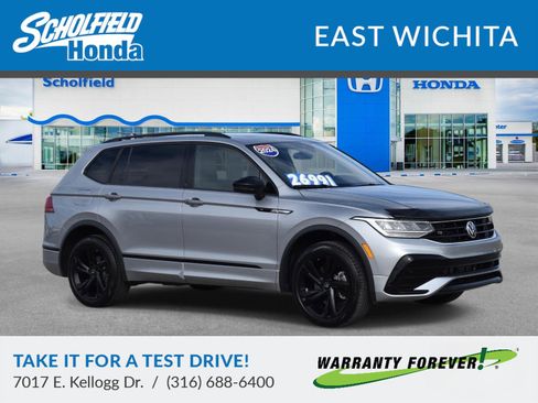 Used 2024 Volkswagen Tiguan SE R-Line w/ MDO Package, Two-Row image 1