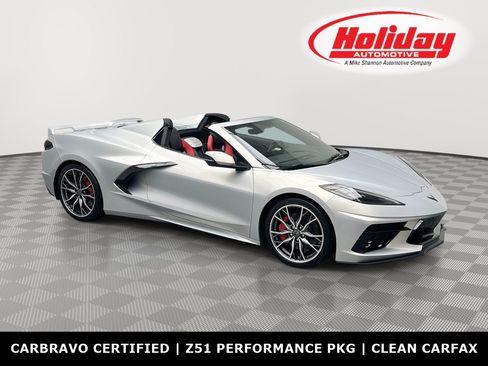 Certified 2023 Chevrolet Corvette Stingray Preferred Conv w/ Z51 Performance Package RWD image 1