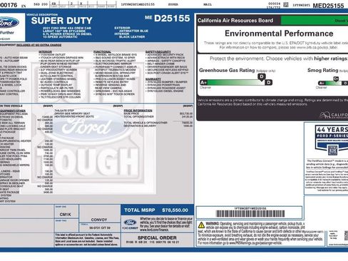 Used 2021 Ford F250 Lariat w/ Lariat Ultimate Package image 46