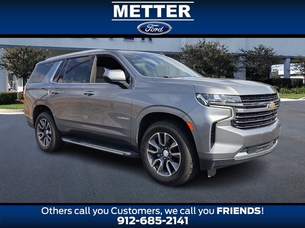 Used 2021 Chevrolet Tahoe LT RWD image 1