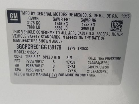 Used 2016 Chevrolet Silverado 1500 LT w/ Trailering Package RWD image 33