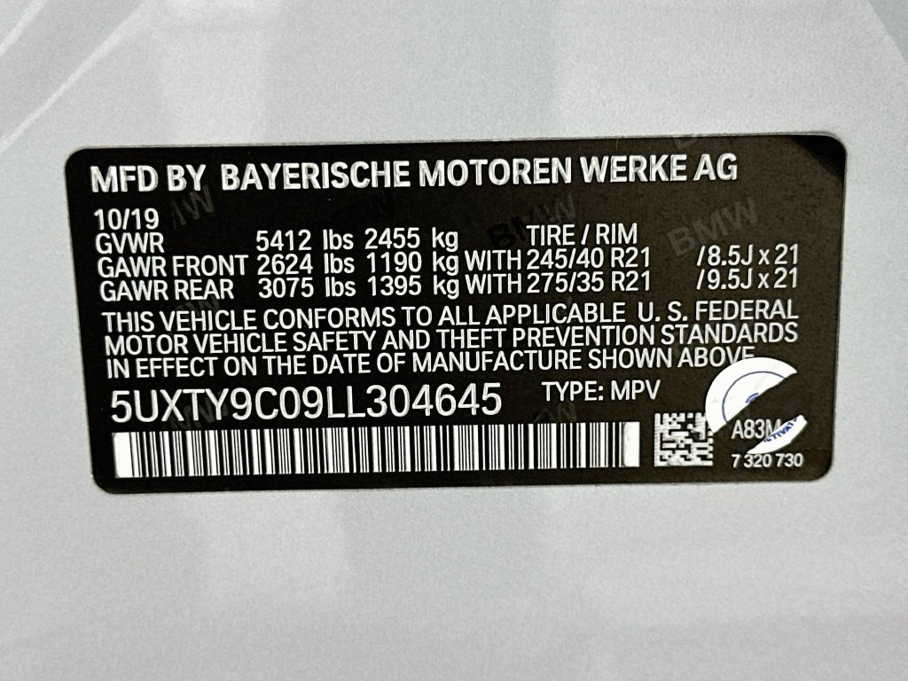 Used 2020 BMW X3 M40i w/ Premium Package AWD/4WD image 33