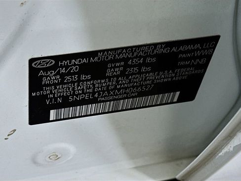 Used 2021 Hyundai Sonata SEL w/ Winter Weather Package FWD image 33