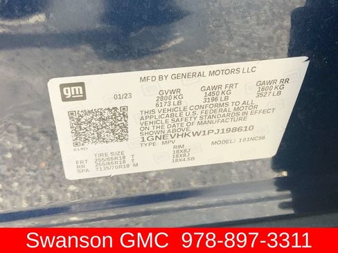 Certified 2023 Chevrolet Traverse LT w/ Midnight/Sport Edition AWD/4WD image 33