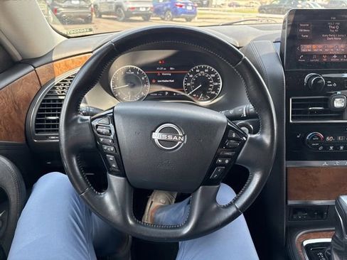 Used 2021 Nissan Armada SL w/ Captain's Chairs Package AWD/4WD image 9