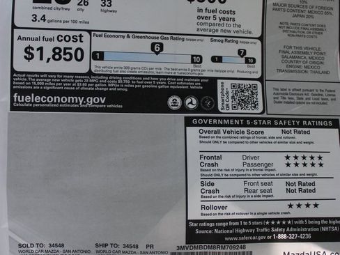 Used 2024 MAZDA CX-30 AWD 2.5 S w/ Premium Package image 39