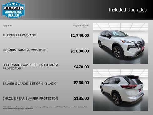 Used 2025 Nissan Rogue SL w/ SL Premium Package AWD/4WD image 3