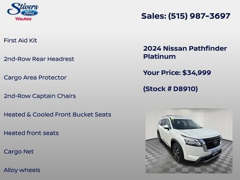 Used 2024 Nissan Pathfinder Platinum AWD/4WD image 22