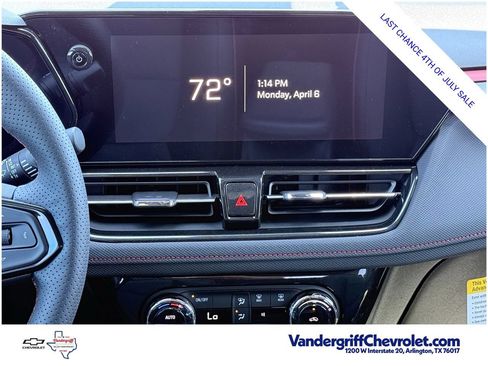 New 2026 Chevrolet TrailBlazer RS w/ Convenience Package FWD image 13
