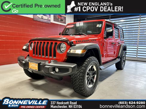 Used 2022 Jeep Wrangler Unlimited Rubicon w/ Cold Weather Group AWD/4WD image 1