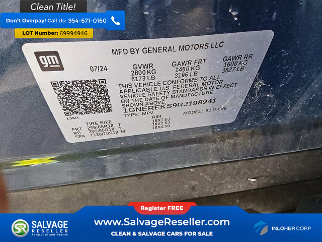 Used 2024 Chevrolet Traverse LS FWD image 17