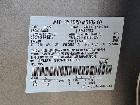 Certified 2022 Ford Edge SE w/ Black Appearance Package image 28