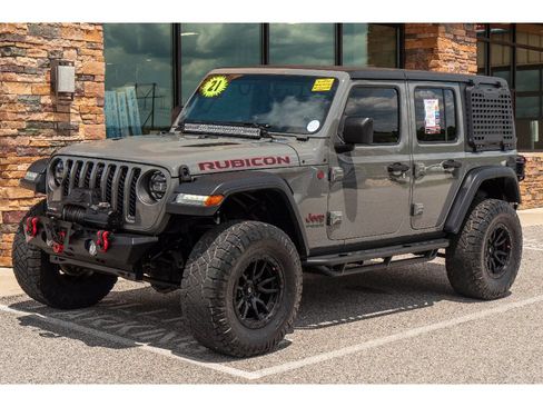 Used 2021 Jeep Wrangler Unlimited Rubicon AWD/4WD image 7