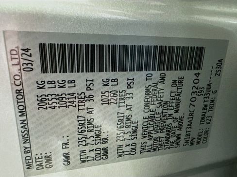 Used 2024 Nissan Rogue S image 30