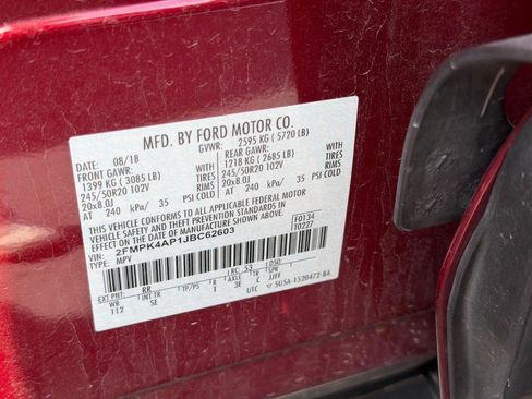 Used 2018 Ford Edge Sport w/ Equipment Group 401A AWD/4WD image 25