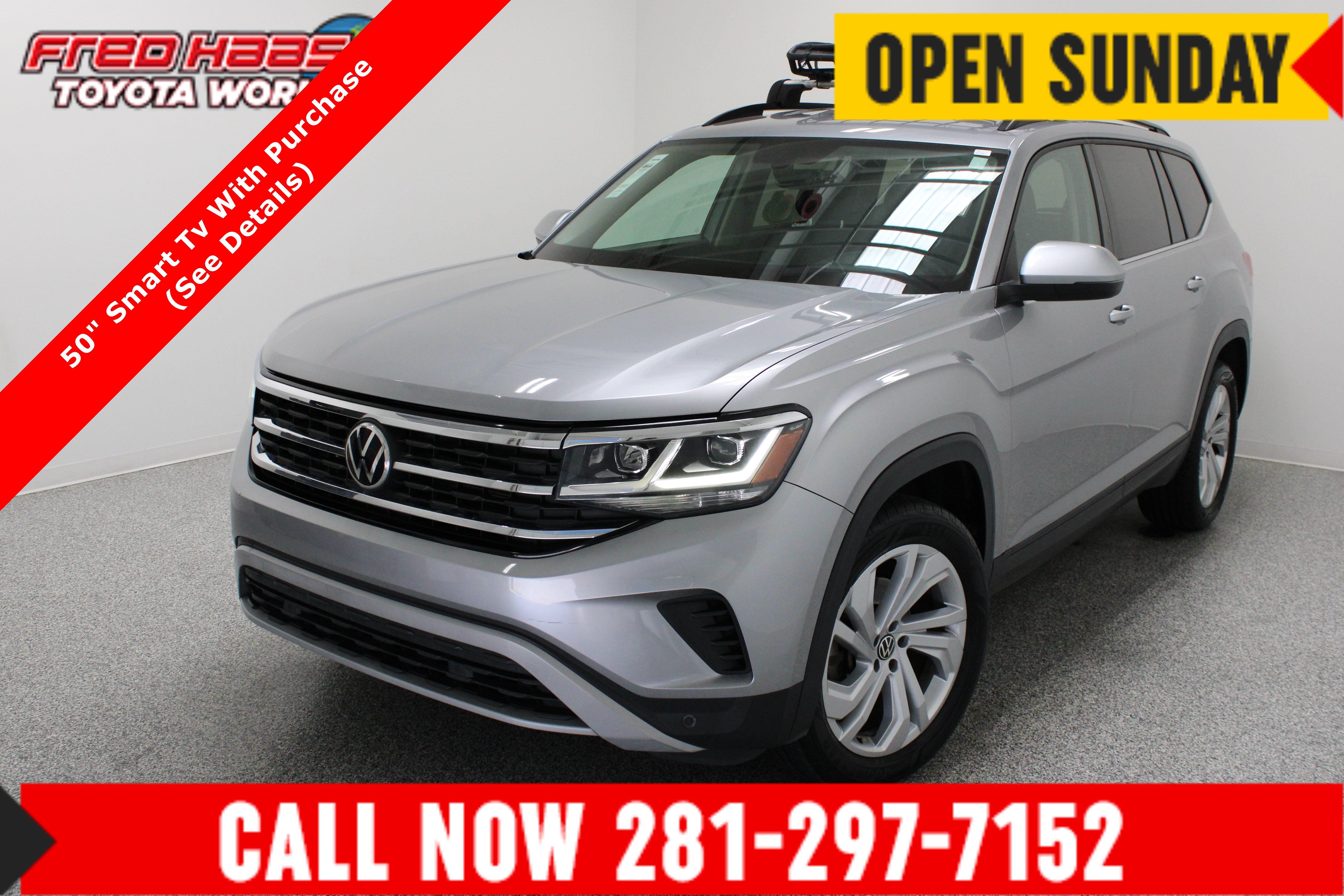 Used 2021 Volkswagen Atlas SE FWD image 1