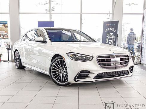 Used 2023 Mercedes-Benz S 500 4MATIC w/ AMG Line image 3