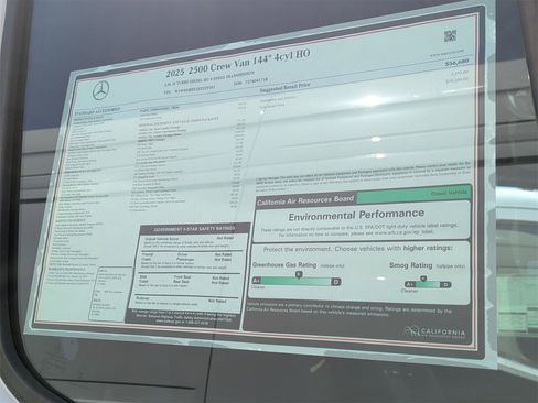 New 2025 Mercedes-Benz Sprinter 2500 image 16