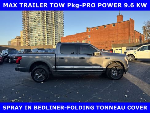 Certified 2024 Ford F150 Lightning Lariat w/ Max Trailer Tow Package image 2