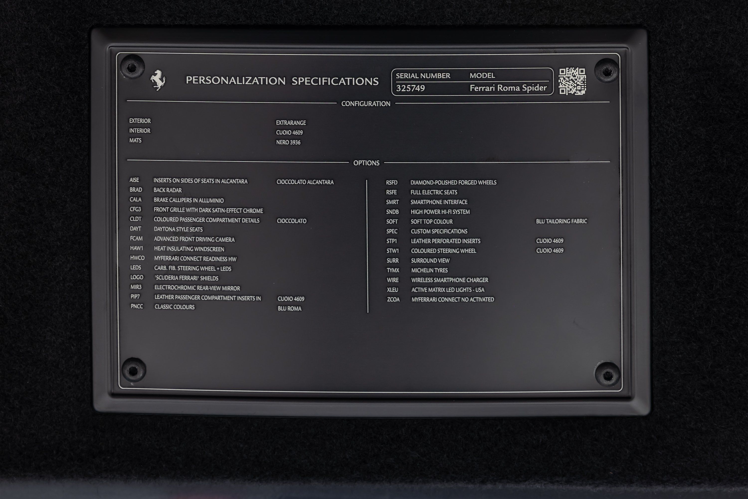 Certified 2025 Ferrari Roma Spider RWD image 43